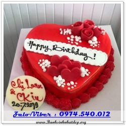 Mẫu Bánh Sinh Nhật Đẹp - A1458